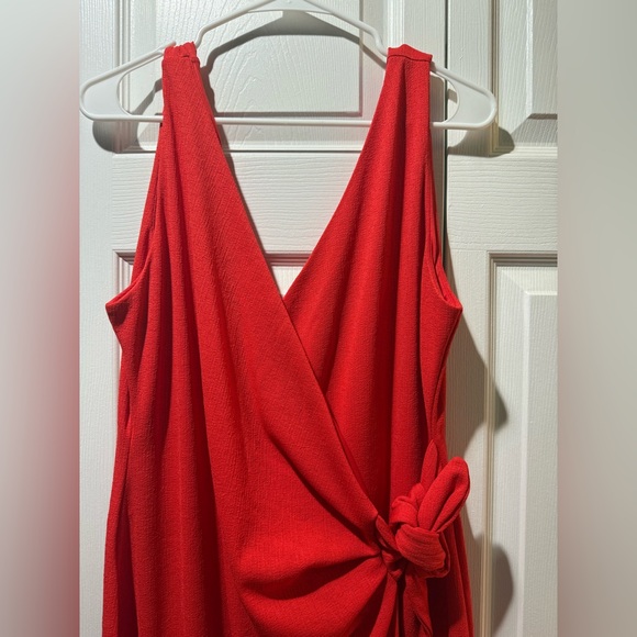 H&M Vibrant Red Backless Dress - Picture 2 of 7